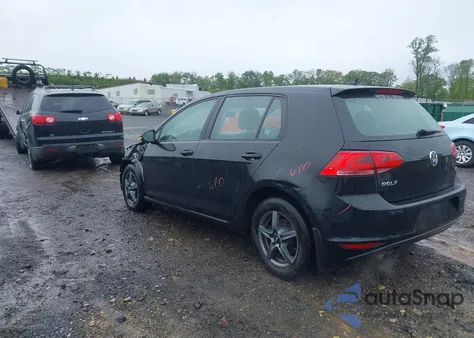 2015 Volkswagen Golf Tsi Sel 4-Door из США, поврежденный, VIN 3VW217AUXFM027743